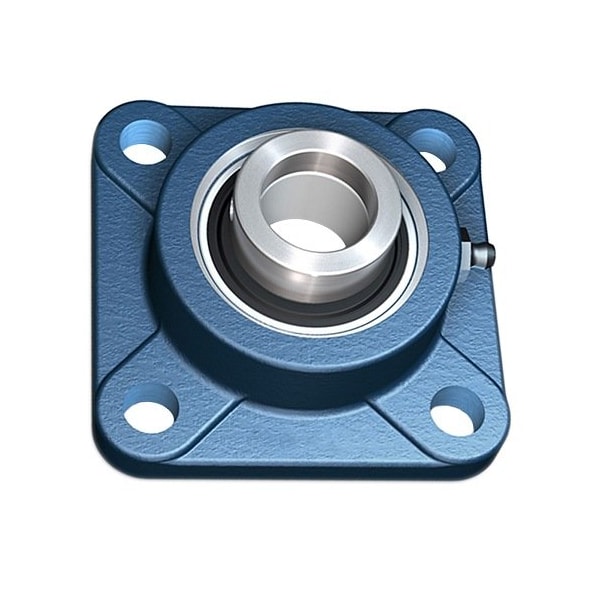 Skf Flange Block Bearing; 4 Bolt Square Flange Block; 2-7/16 in. Bore; 8 in. Bolt Circle Diameter F4B 207-WF - main